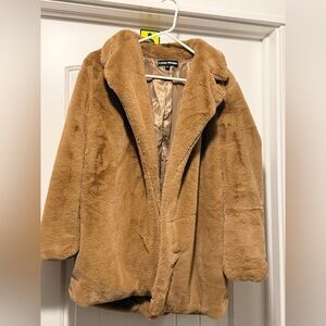 Catherine Malandrino Tan Teddy Jacket